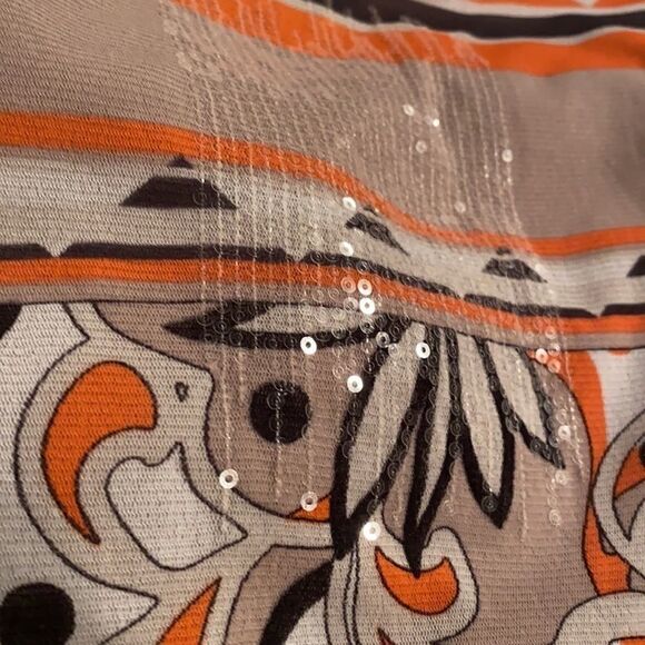 Alfani Boho Shirt Size Medium Bat Wing - Picture 7 of 7